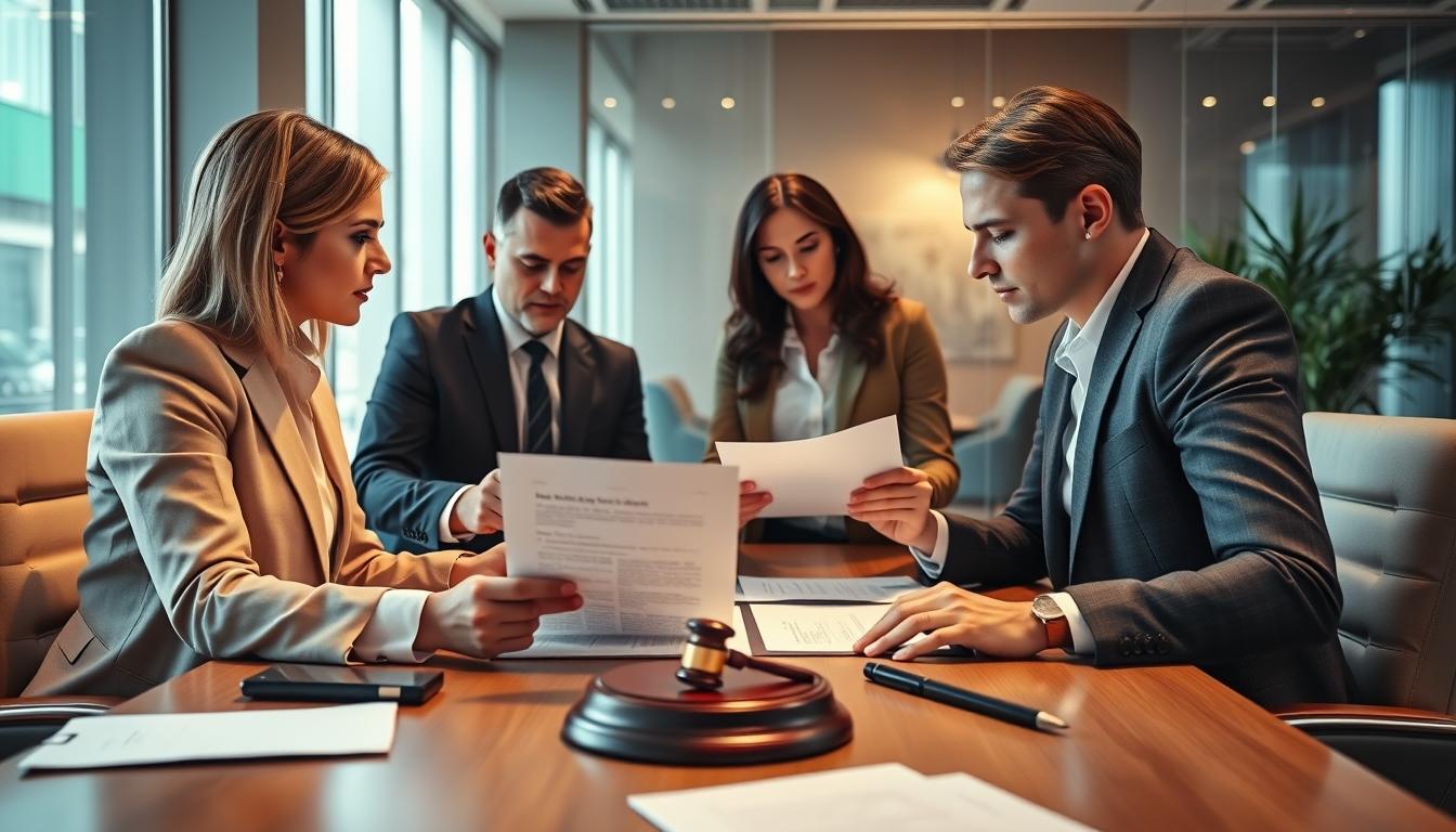 Senior legal support team